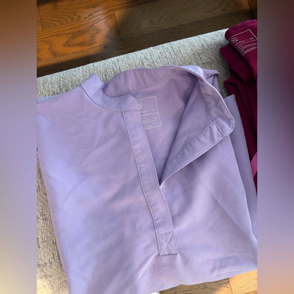 Lavender Top and Bottoms